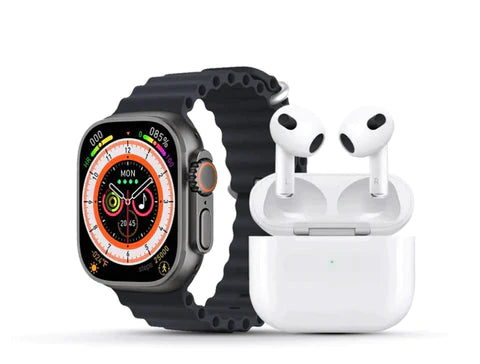 COMBO SMARTWATCH T800 Ultra + AIRPODS COMPATIBLE CON ANDROID Y IPHONE –  ULTRAFIT COLOMBIA